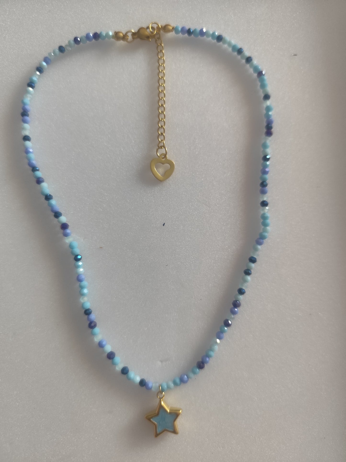 Gargantilla Estrella azul